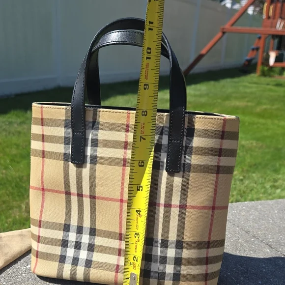 Vintage Burberry Nova Check Tote bag - Picture 4 of 8